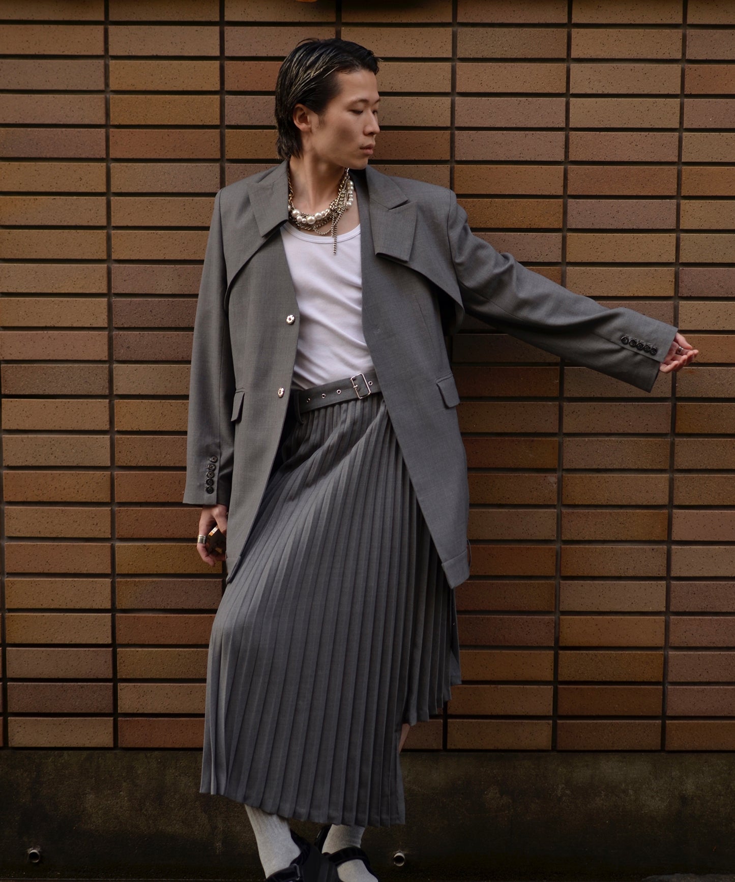 UE-002 / combination tailored jacket