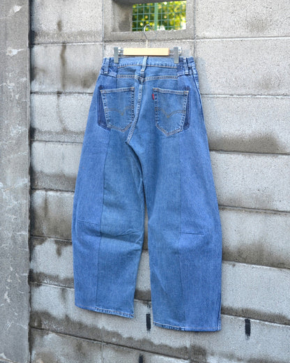 RE-010 / curve buggy denim【A】