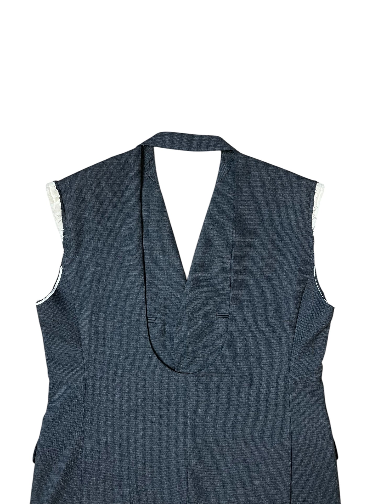 RE-012 / open back vest【C】