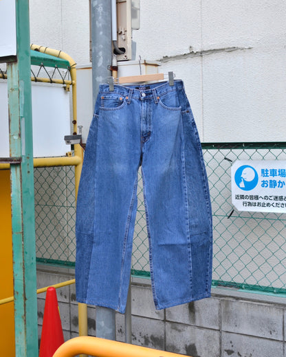 RE-010-01 / curve buggy denim【B】