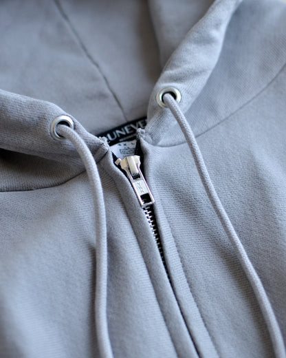 RE-033-01 / resized zip hoodie