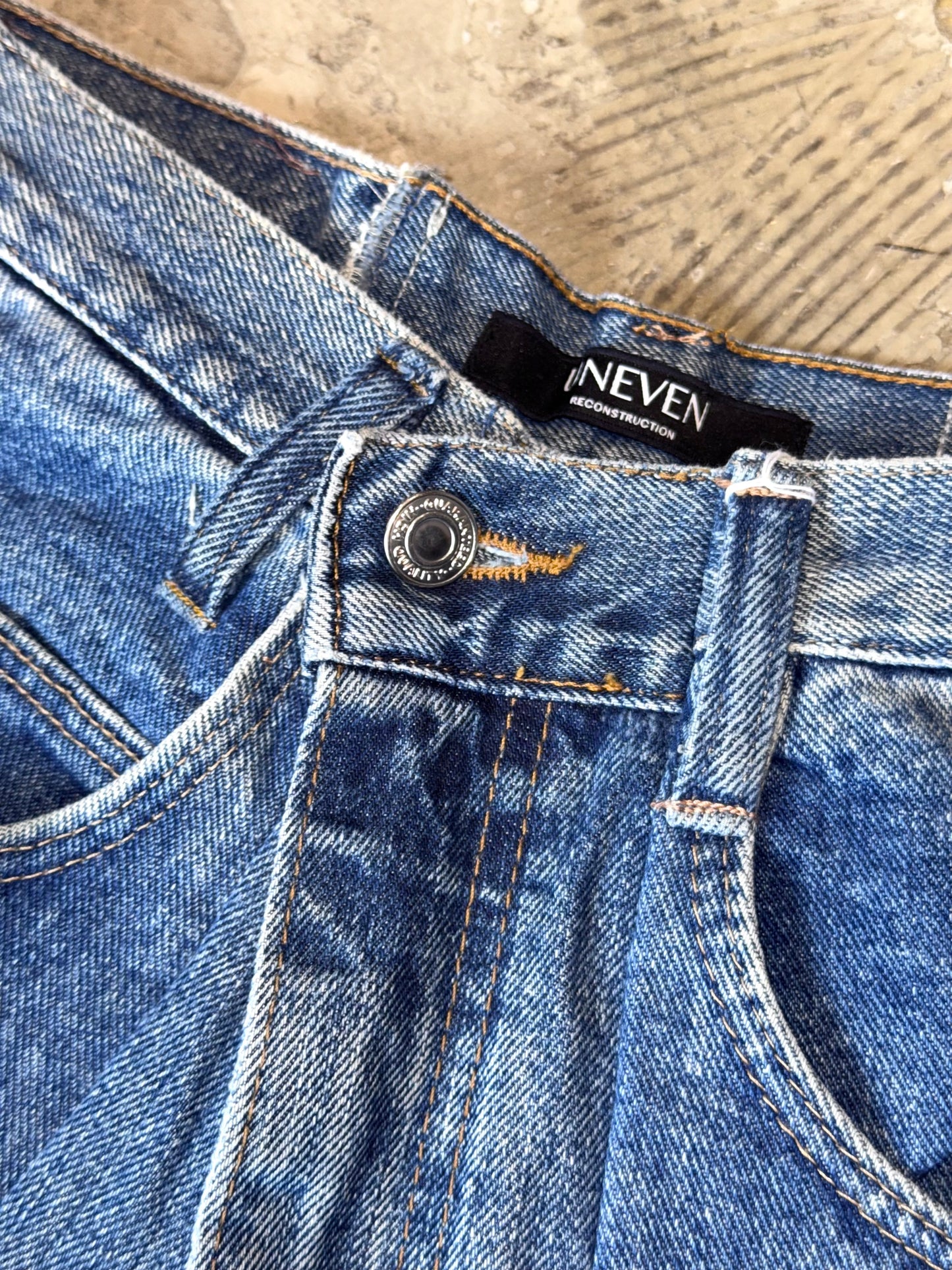 RE-004 / 4panel docking denim【G】