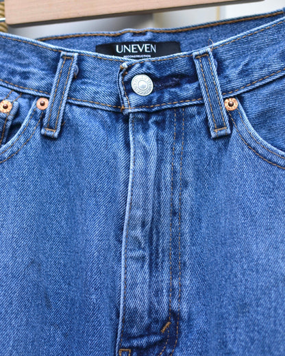 RE-010-01 / curve buggy denim【B】