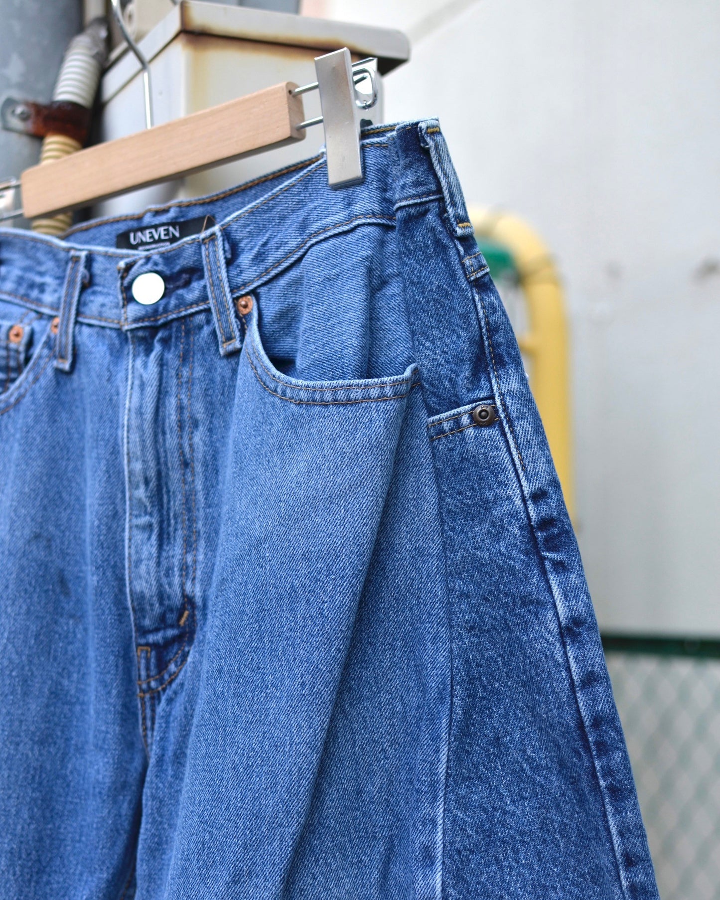 RE-010-01 / curve buggy denim【B】