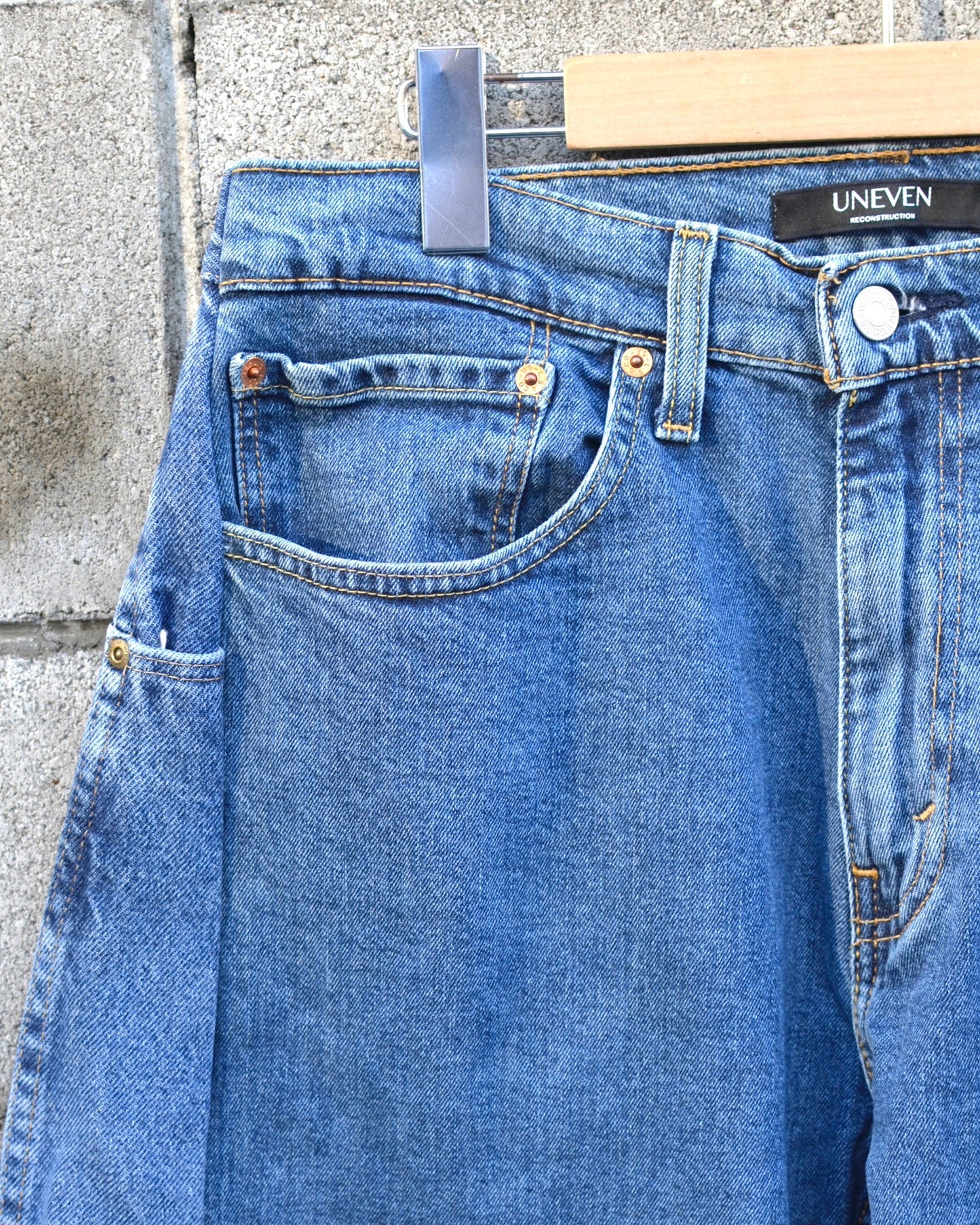 RE-010 / curve buggy denim【A】