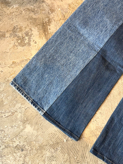 RE-004-02 / 4panel docking denim【E】