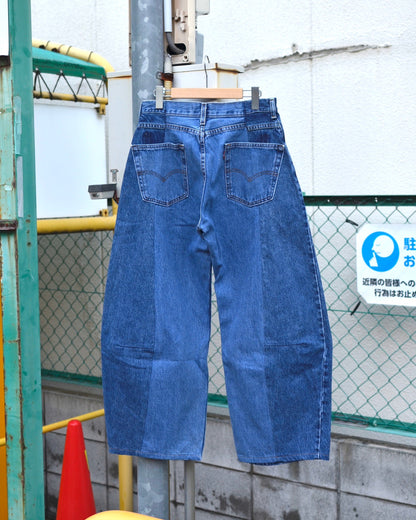 RE-010-01 / curve buggy denim【B】