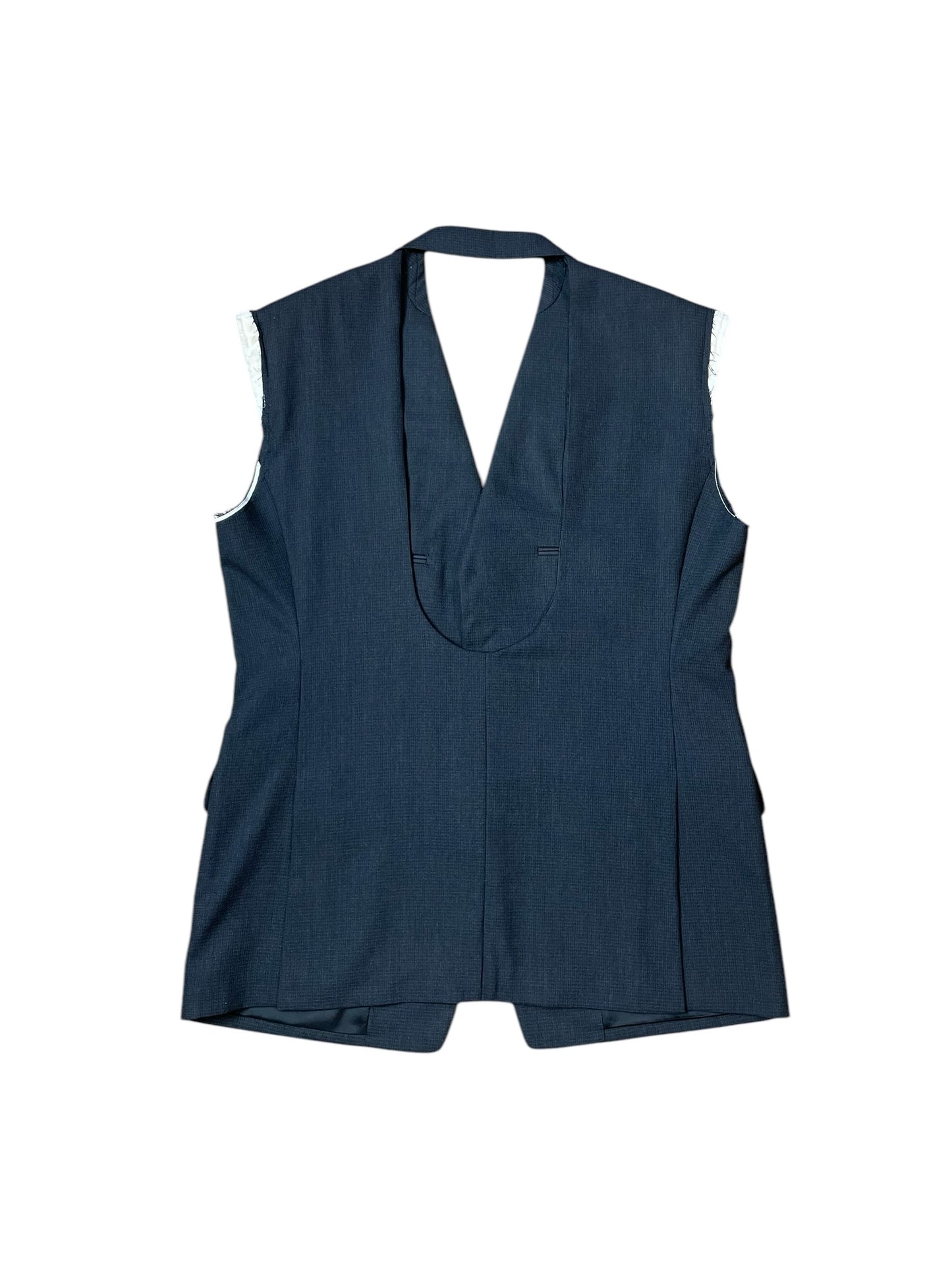 RE-012 / open back vest【C】