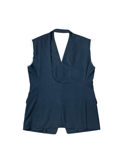 RE-012 / open back vest【C】