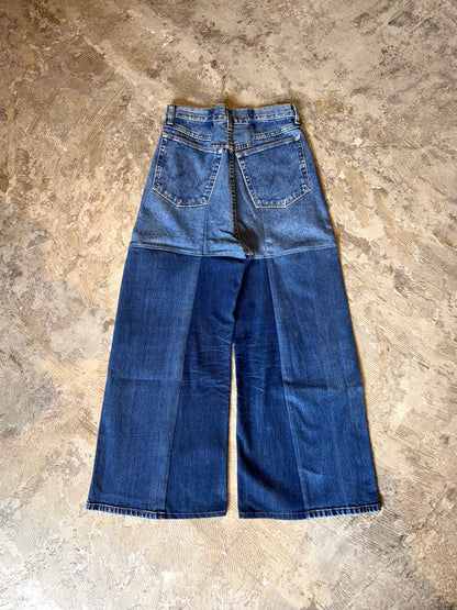 RE-004 / 4panel docking denim【G】