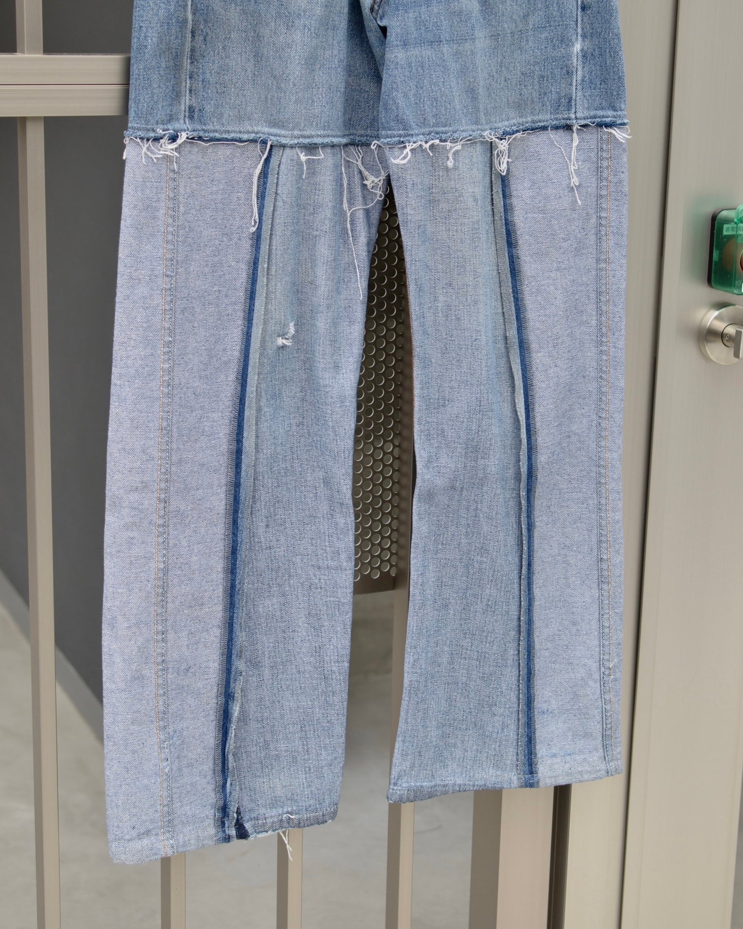 RE-013 / insideout straight denim【B】