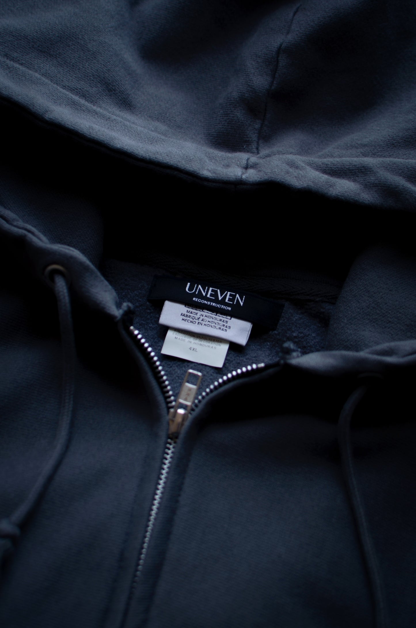 RE-033 / resized zip hoodie 【A】