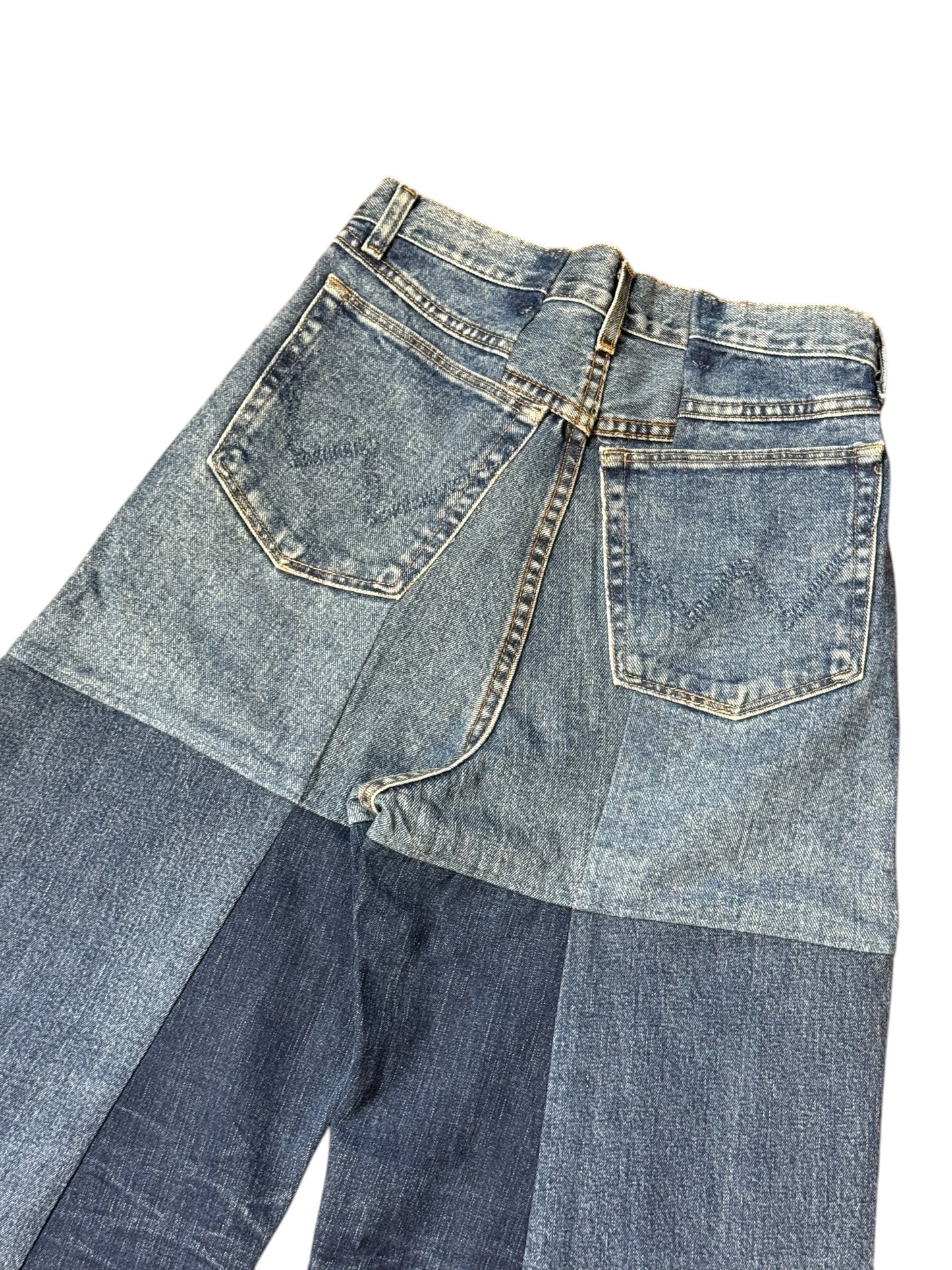 RE-004 / 4panel docking denim【G】