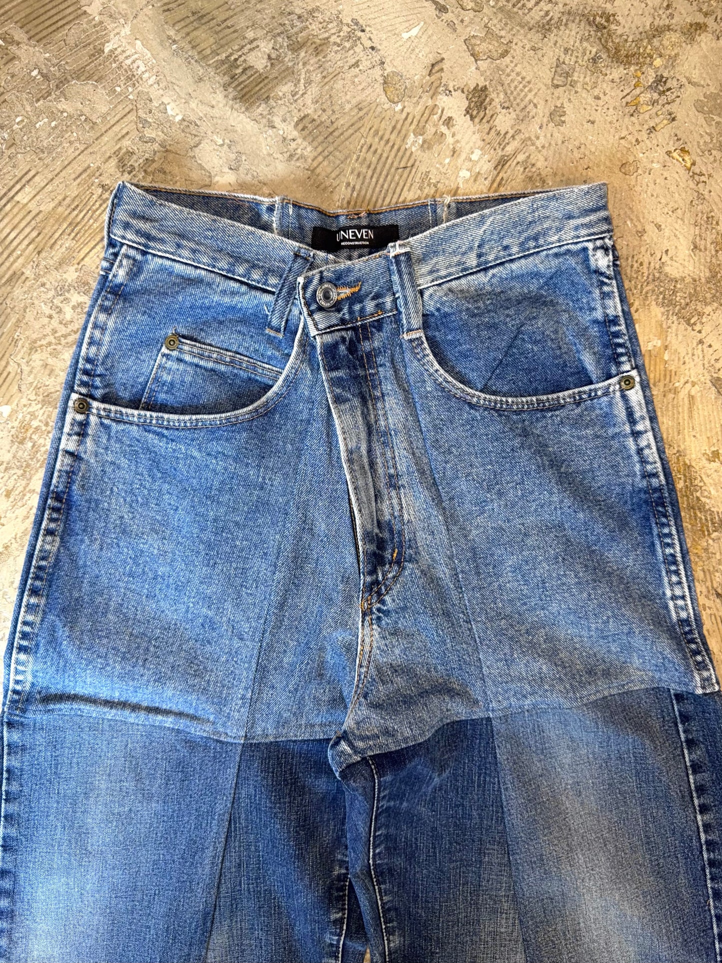 RE-004 / 4panel docking denim【G】