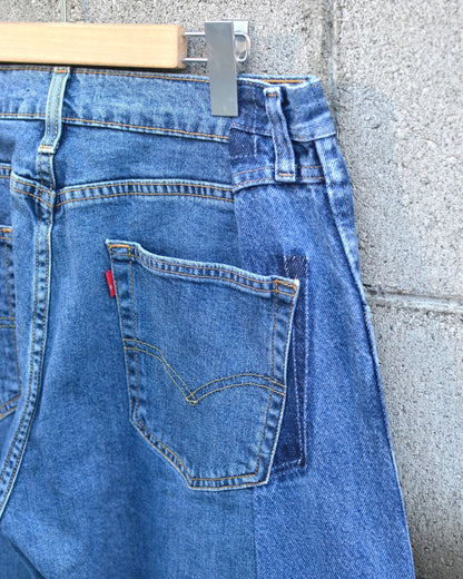 RE-010 / curve buggy denim【A】