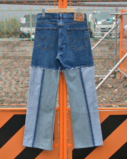 RE-013 / insideout straight denim【A】