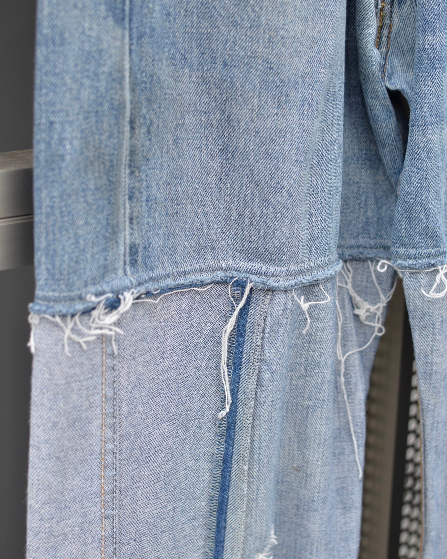 RE-013 / insideout straight denim【B】