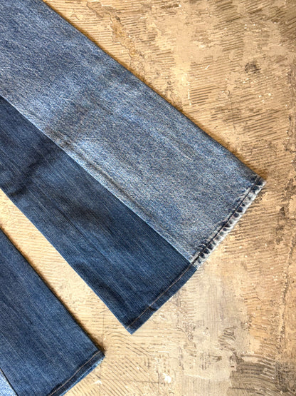 RE-004-02 / 4panel docking denim【E】