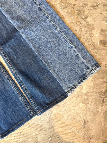 RE-004-02 / 4panel docking denim【E】