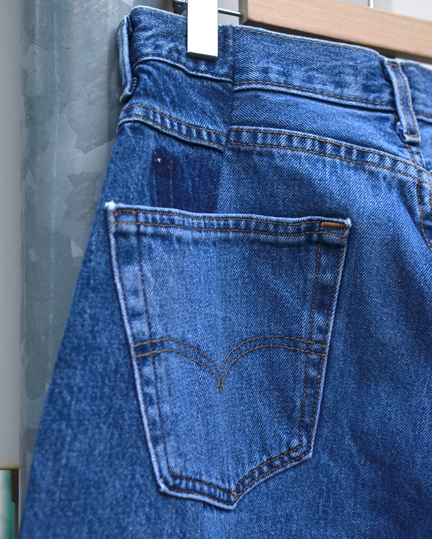 RE-010-01 / curve buggy denim【B】