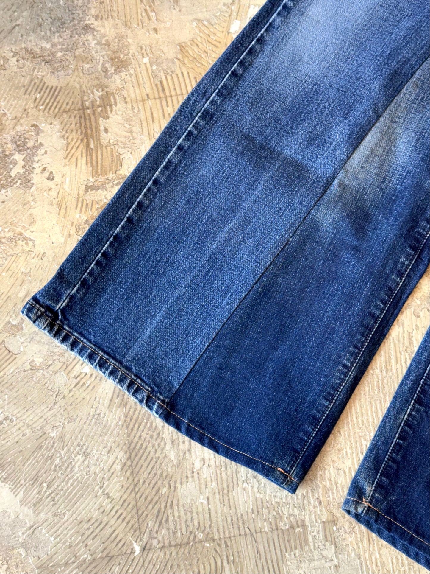 RE-004 / 4panel docking denim【G】