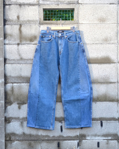 RE-010 / curve buggy denim【A】