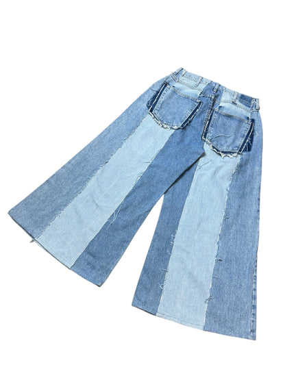 RE-017-01 / rebuild hakama denim【A】