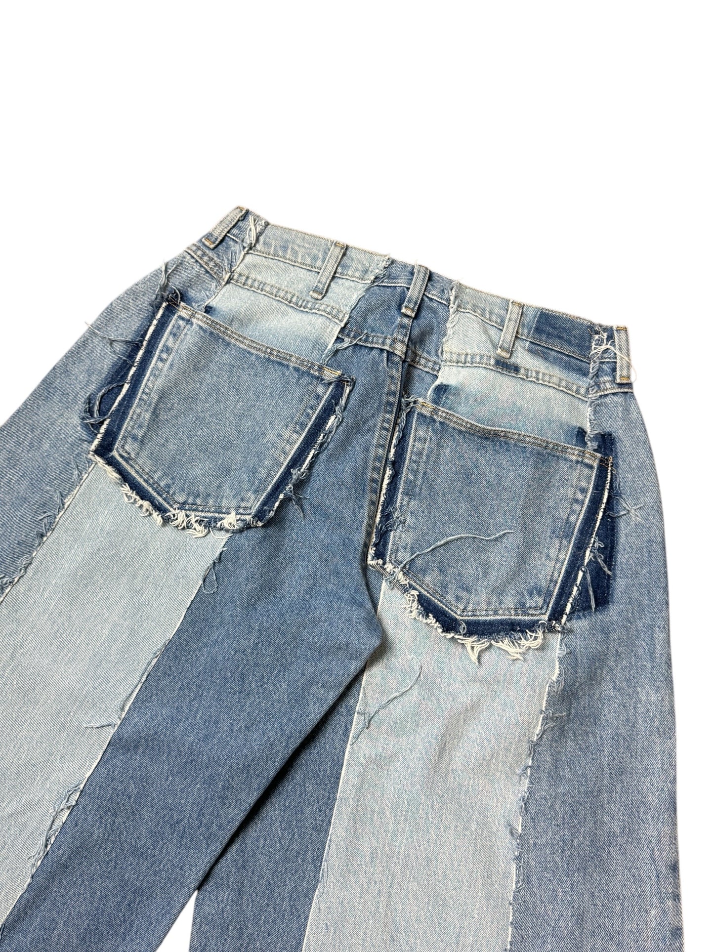 RE-017-01 / rebuild hakama denim【A】