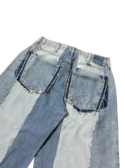 RE-017-01 / rebuild hakama denim【A】