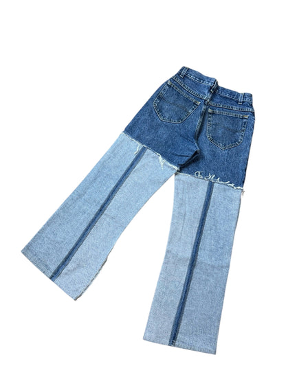 RE-013-04 /  inside out straight denim【E】