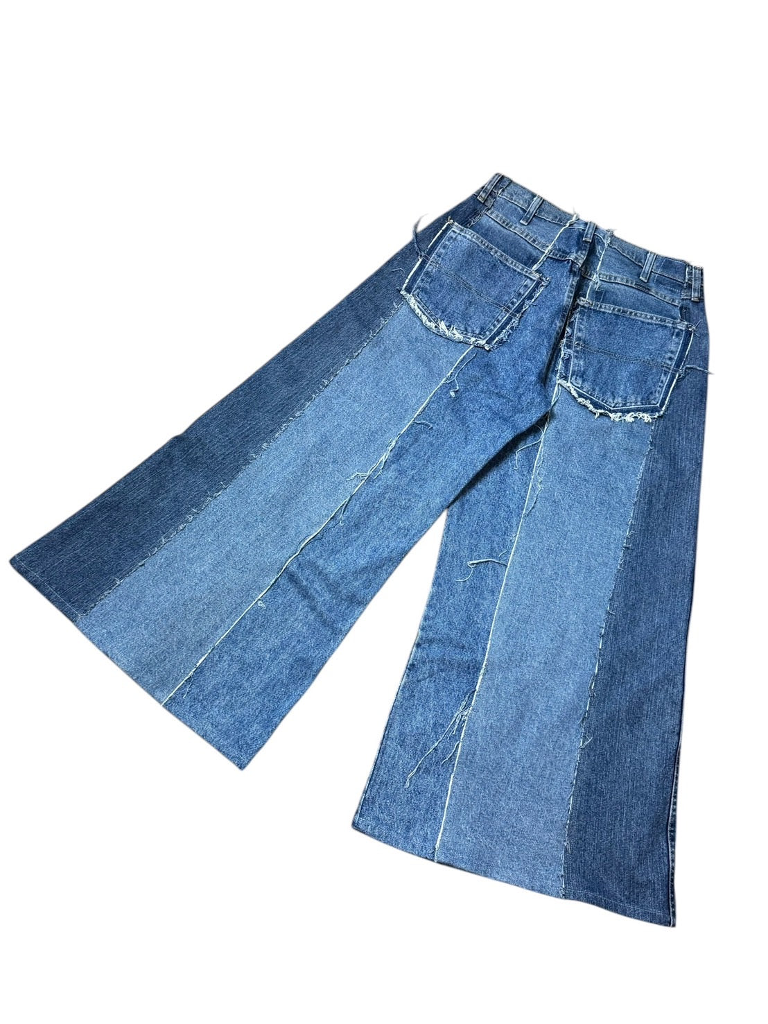 RE-017-01 / rebuild hakama denim【B】