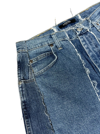 RE-017-01 / rebuild hakama denim【B】