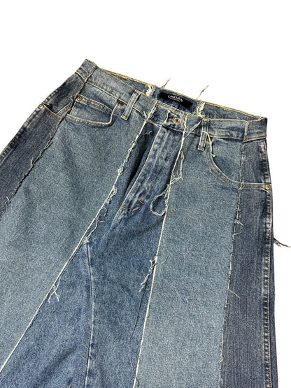 RE-017-01 / rebuild hakama denim【B】