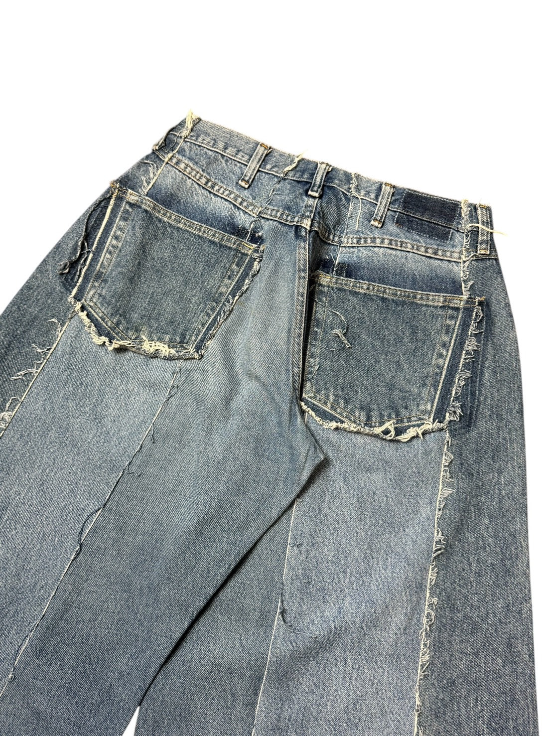 RE-017-01 / rebuild hakama denim【C】