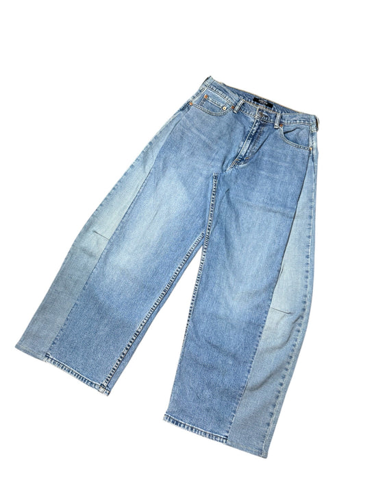 RE-010-03 / curve buggy denim【A】