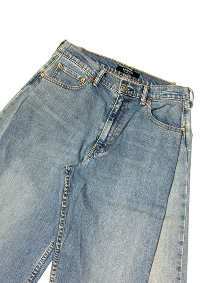 RE-010-03 / curve buggy denim【A】