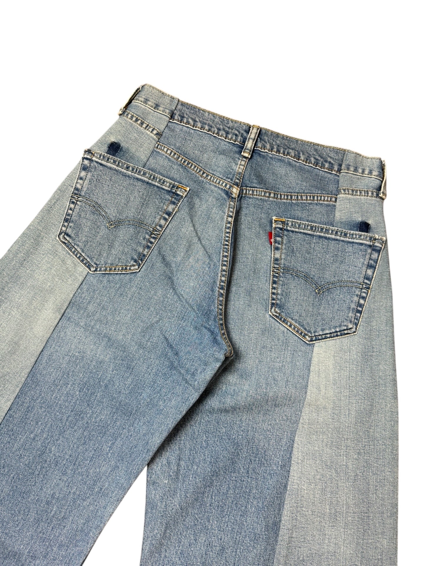 RE-010-03 / curve buggy denim【A】