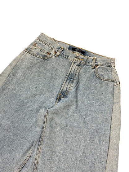 RE-010-04 / curve buggy denim【B】