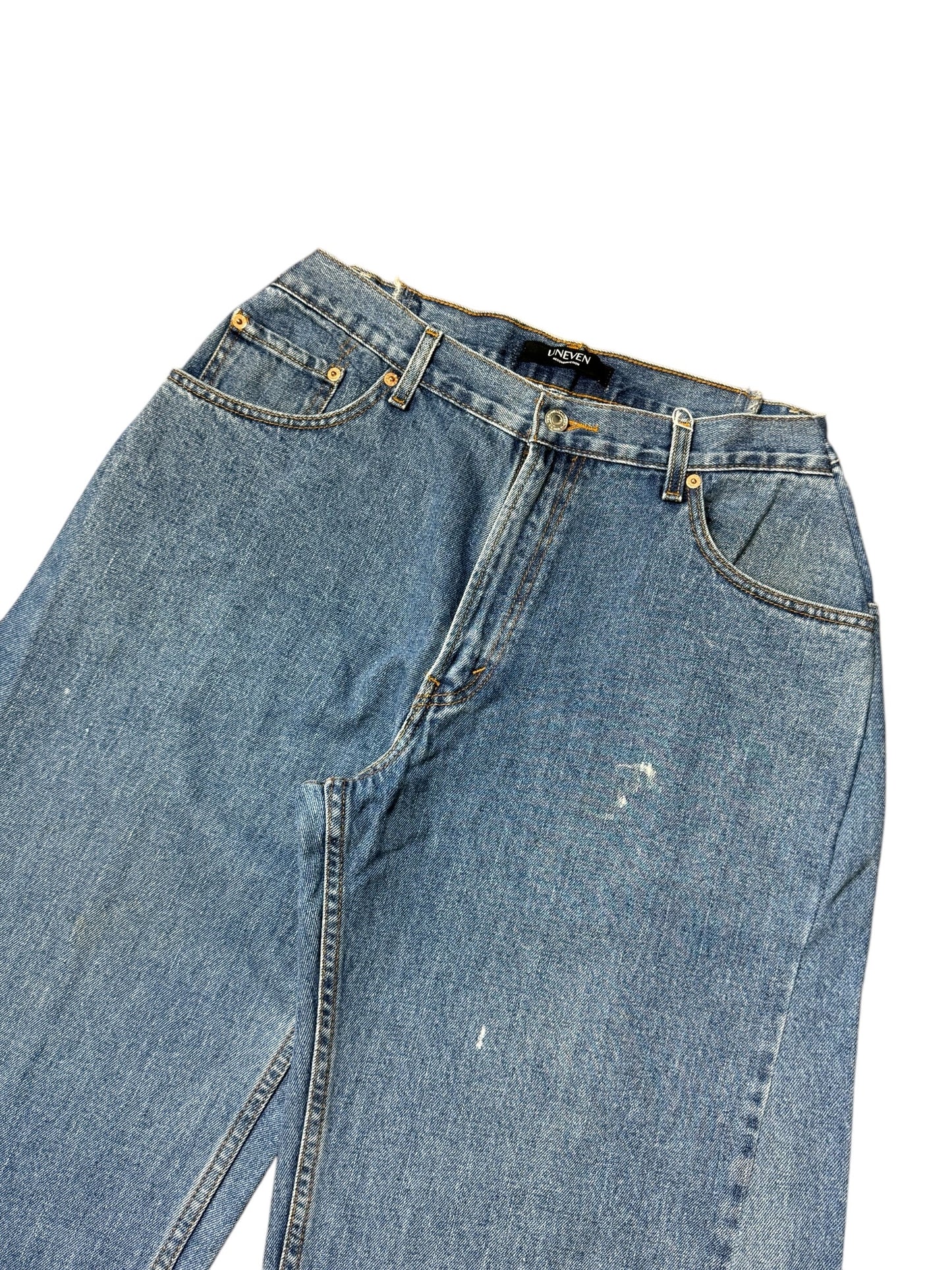 RE-010-04 / curve buggy denim【C】