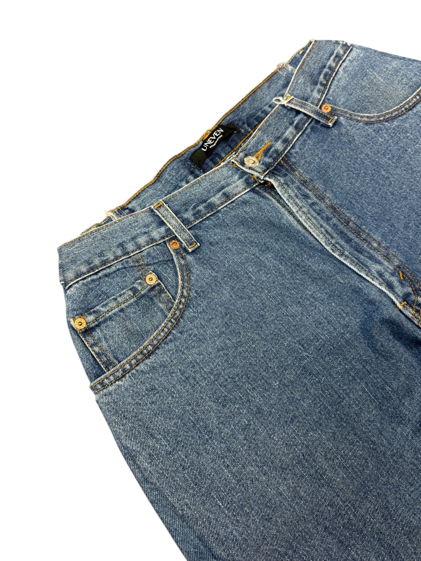 RE-010-04 / curve buggy denim【C】