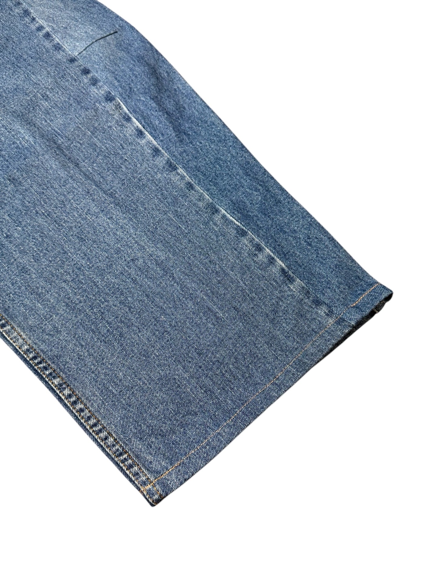 RE-010-04 / curve buggy denim【C】