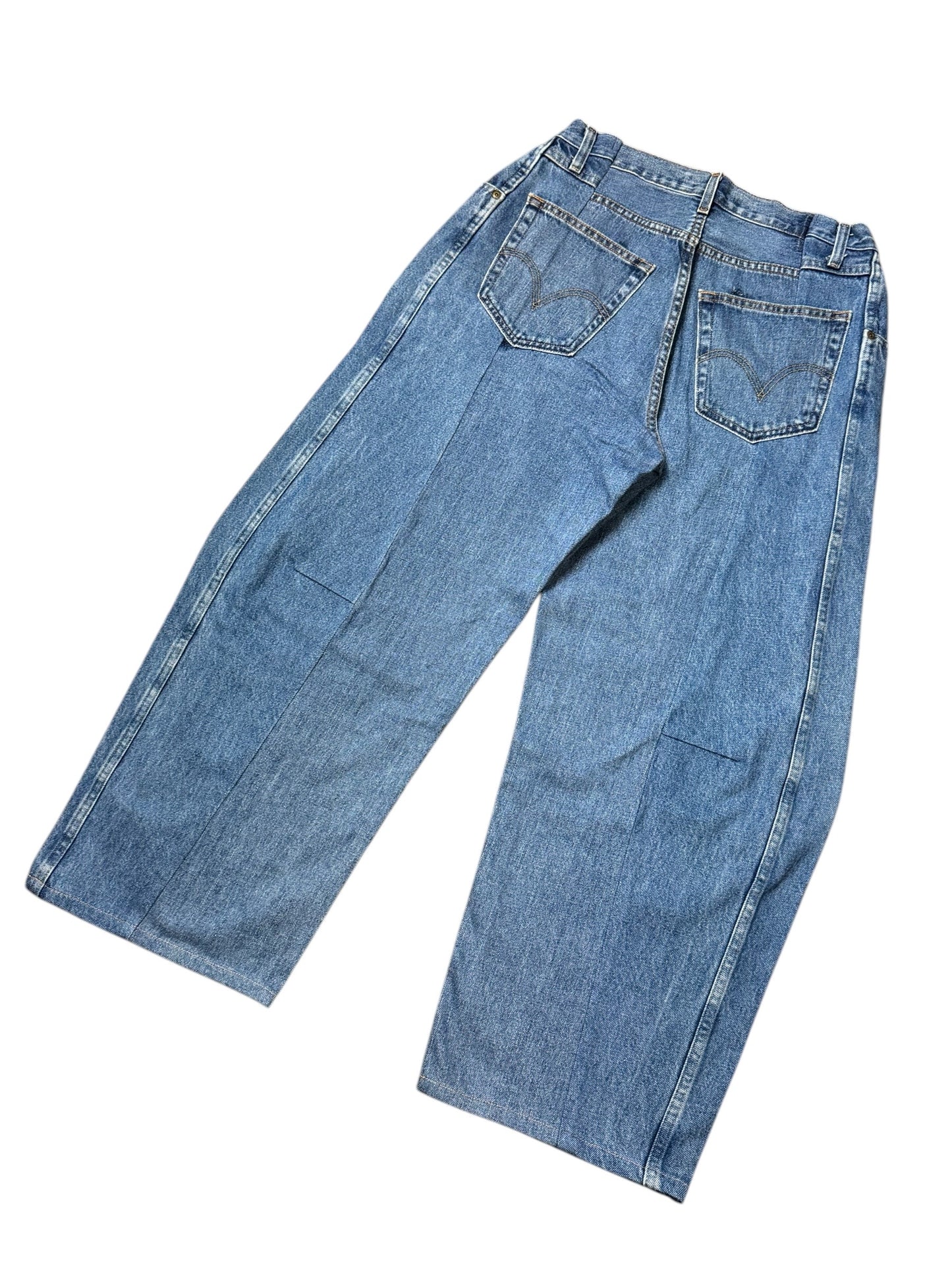 RE-010-04 / curve buggy denim【C】