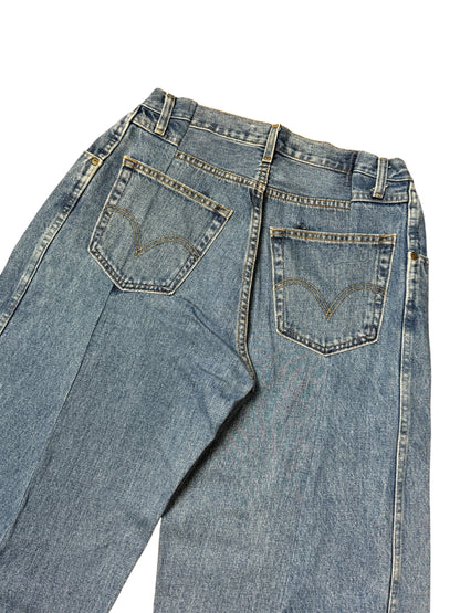 RE-010-04 / curve buggy denim【C】