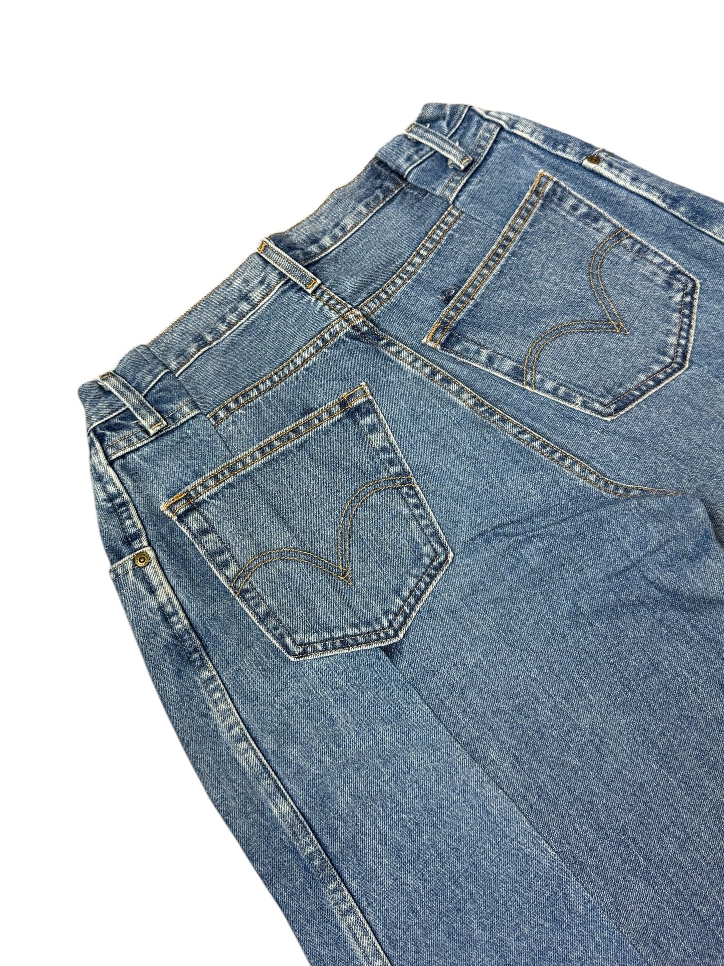 RE-010-04 / curve buggy denim【C】