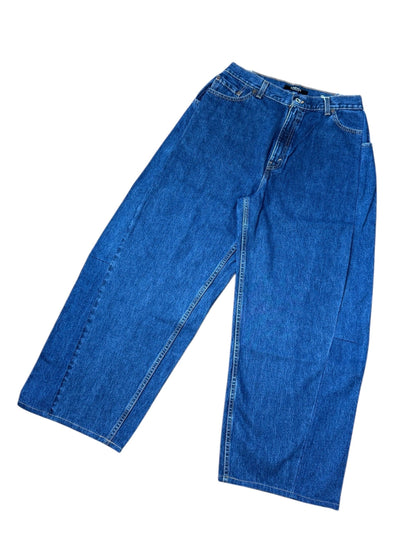 RE-010-04 / curve buggy denim【D】