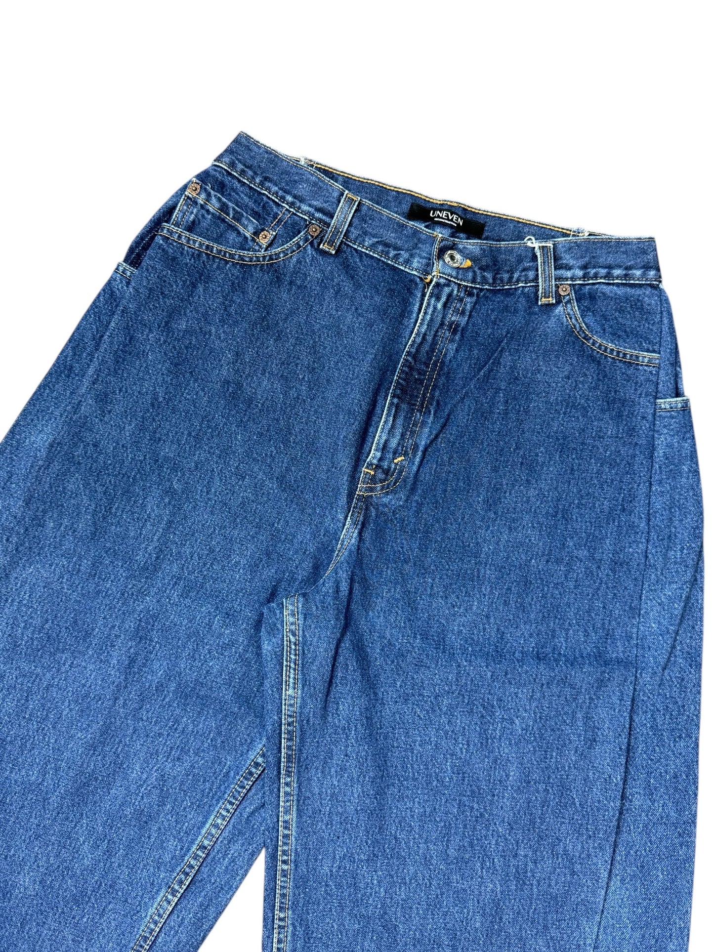 RE-010-04 / curve buggy denim【D】