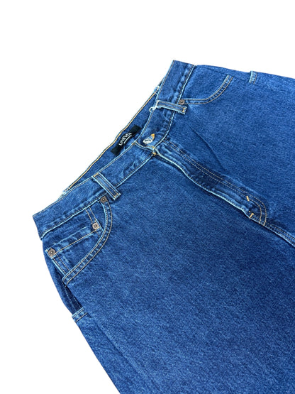 RE-010-04 / curve buggy denim【D】