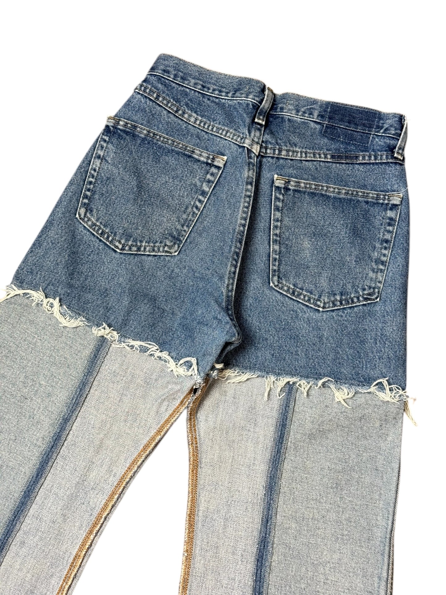 RE-013-05 / inside out straight denim【A】