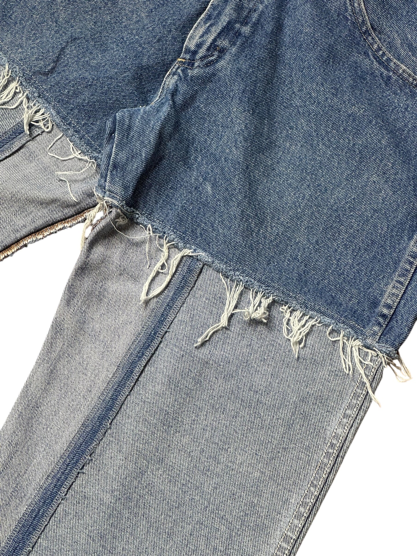 RE-013-05 / inside out straight denim【A】