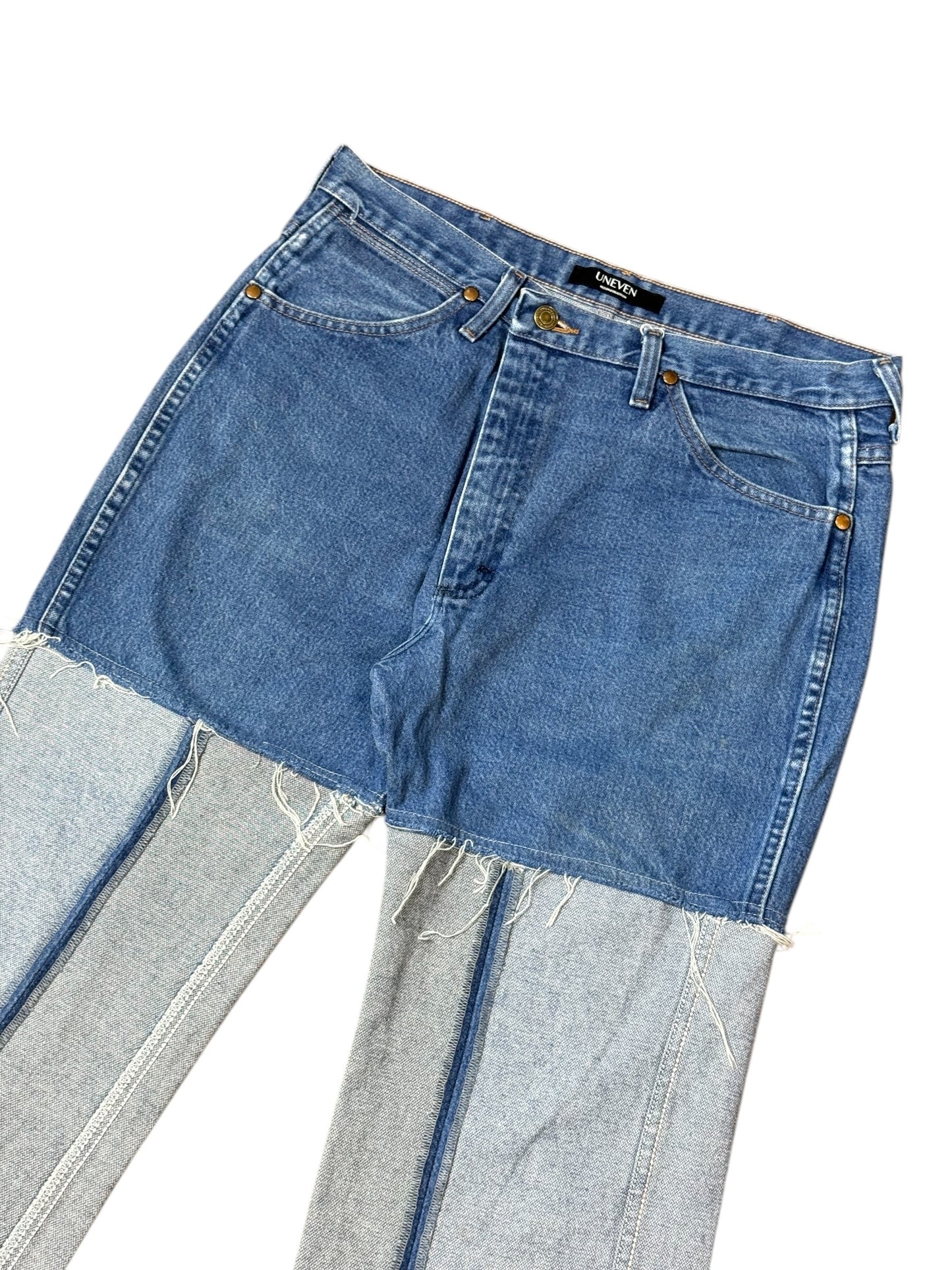 RE-013-04 /  inside out straight denim【C】